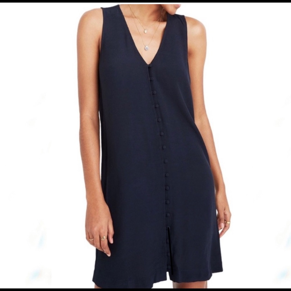 Madewell Heather Buttonfront Dress